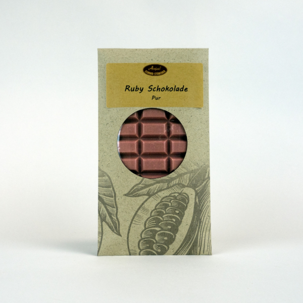 Ruby Schokoladentafel pur 100g
