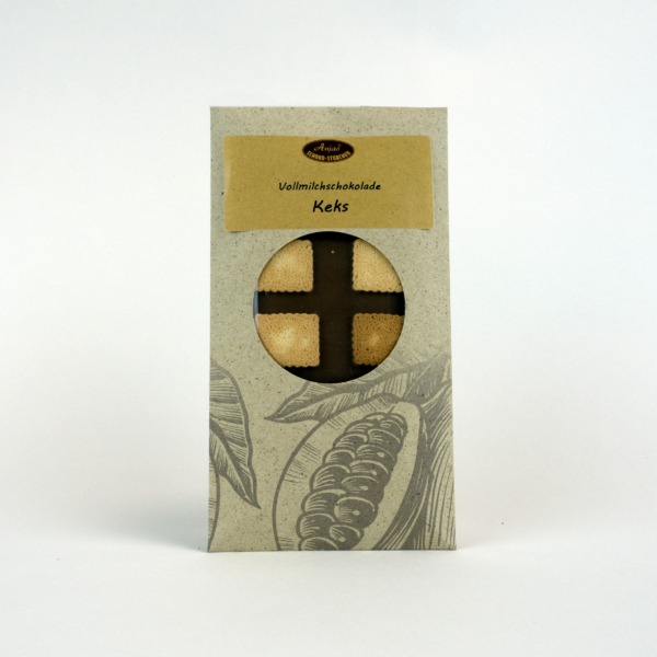 Vollmilch Schokoladentafel "Keks"    100g