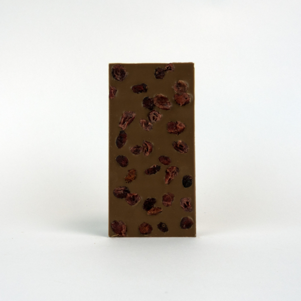 Vollmilch Schokoladentafel "Cranberry"    100g – Bild 2
