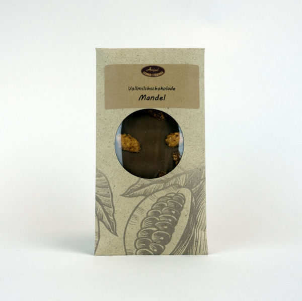 Vollmilch Schokoladentafel "Mandel"    100g