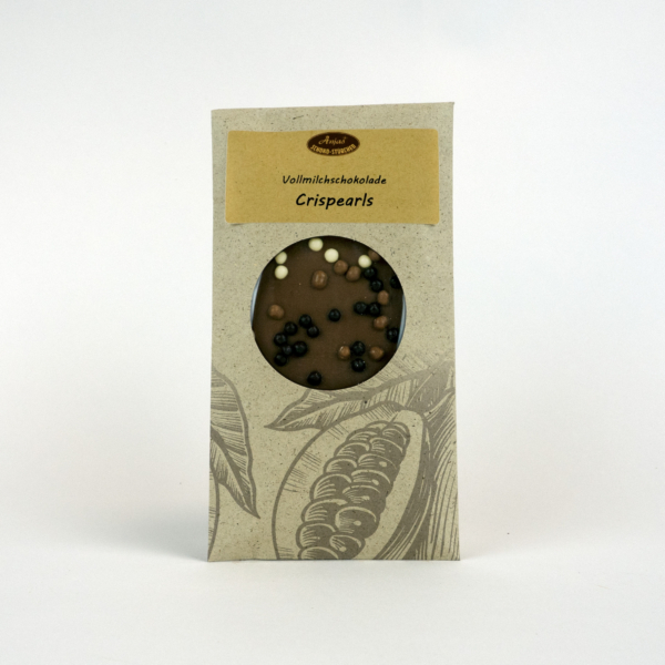 Vollmilch Schokoladentafel "Crispearls"    100g