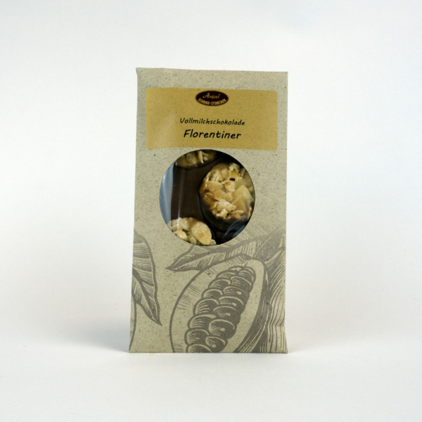 Vollmilch Schokoladentafel "Florentiner"    100g