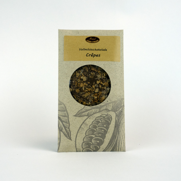 Vollmilch Schokoladentafel "Crêpes"    100g
