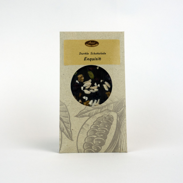 Dunkle Schokoladentafel "Exquisit" 100g