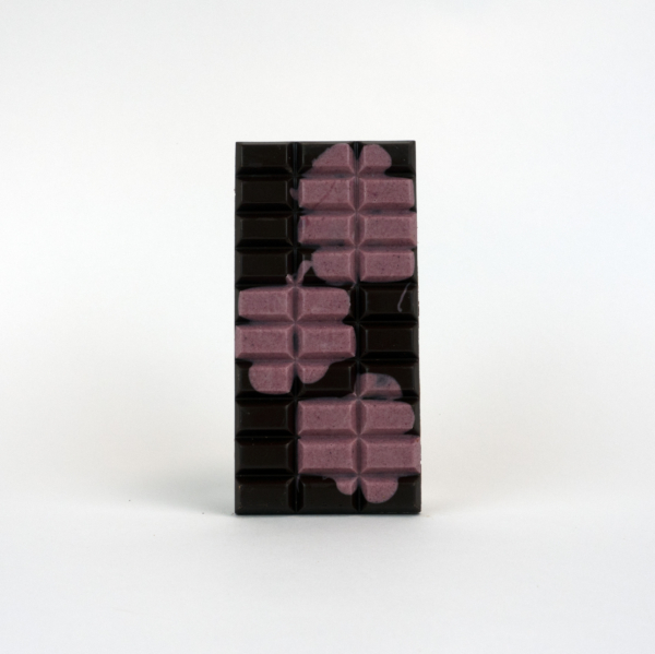 Dunkle Schokoladentafel " Schwarze-Johannisbeere"   100g – Bild 2