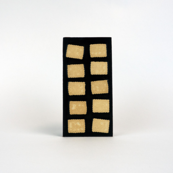 Dunkle Schokoladentafel "Keks"   100g – Bild 2