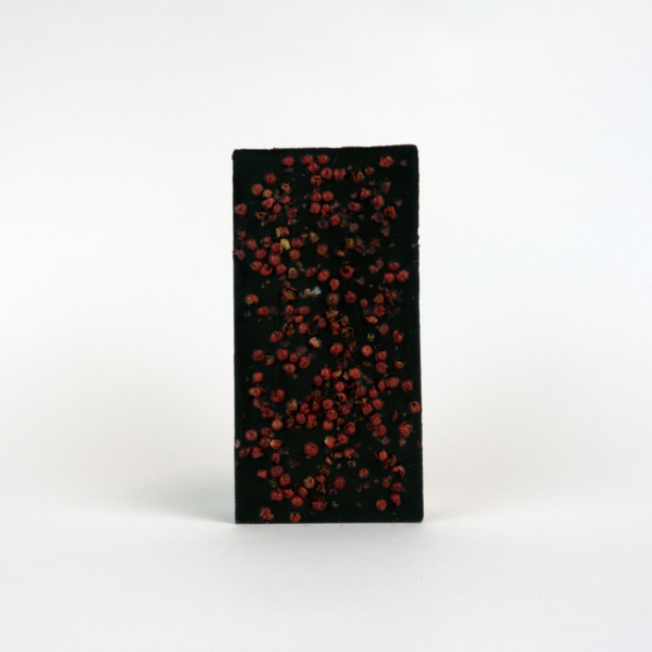 Dunkle Schokoladentafel " Roter Pfeffer"   100g – Bild 2