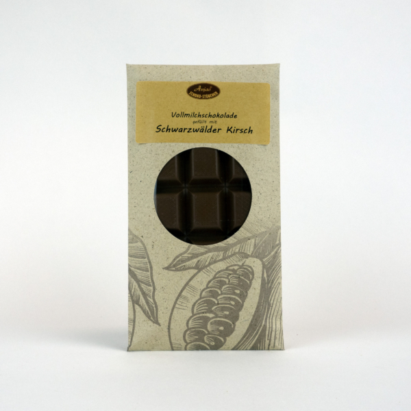 gefüllte Schokotafel "Schwarzwälder Kirsch" Vollmilch, 100g