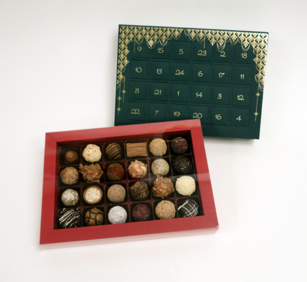 Adventskalender "Pralinen mit Alkohol"